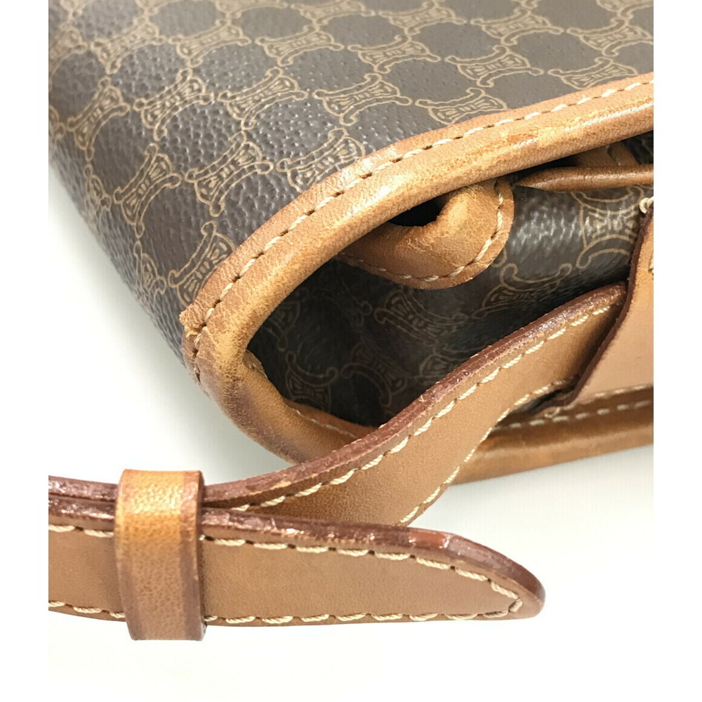 Celine Macadam Shoulder Bag brown monogram Brown - Picture 5 of 6